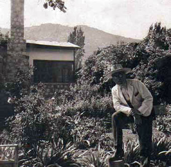 Eduardo Barrios, San José de Maipo (año 1950 aprox.)