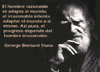Pensamiento de George Bernard Shaw