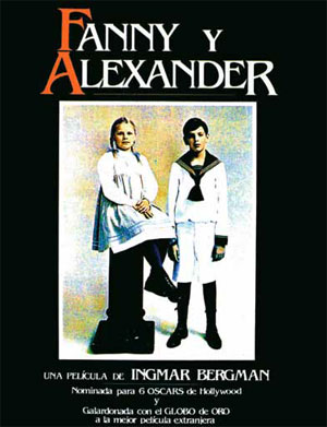Afiche de "Fanny y Alexander"