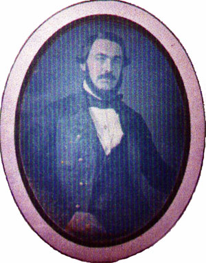 Juan Esteban Rodríguez S., daguerrotipo del año 1843.