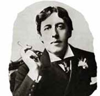 Oscar Wilde, escritor, poeta y dramaturgo irlandés.